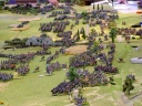 The South Mimms Waterloo game, seen from the British left